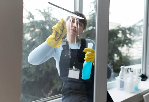 Nettoyage de vitres intérieures et extérieures à Woël